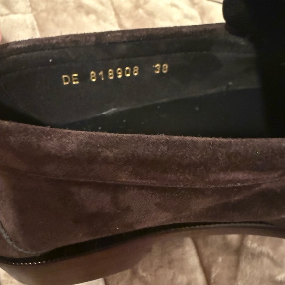 Saint Laurent LE LOAFER SUPPLE 15 MOC SUEDE
DARK CHOCOLATE BROWN SIZE 38 NEW - Picture 5 of 10